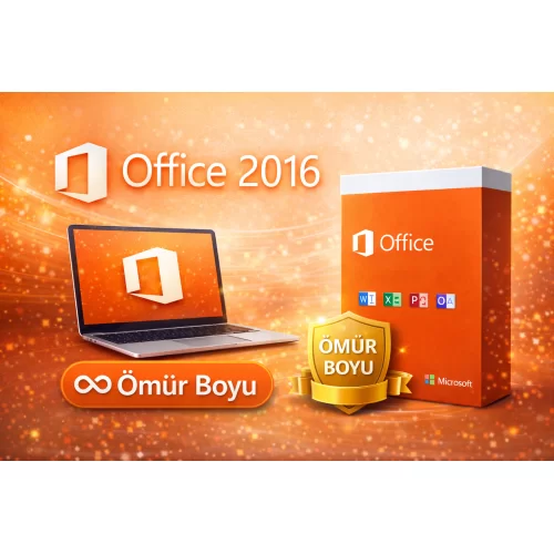  Office 2016 Pro Plus - ÖMÜR BOYU